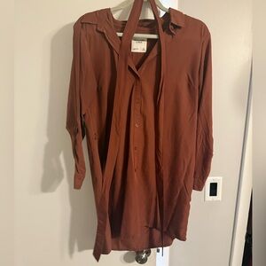 Abercrombie mini shirt dress